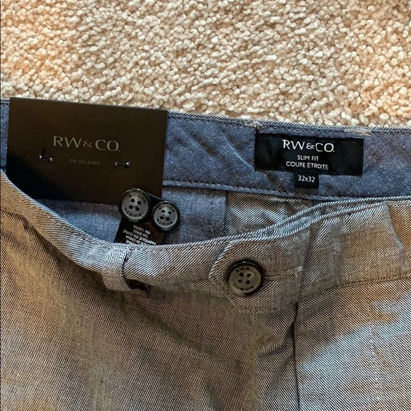 RW and CO Slim fit Men’s dress pants - Picture 2 of 3